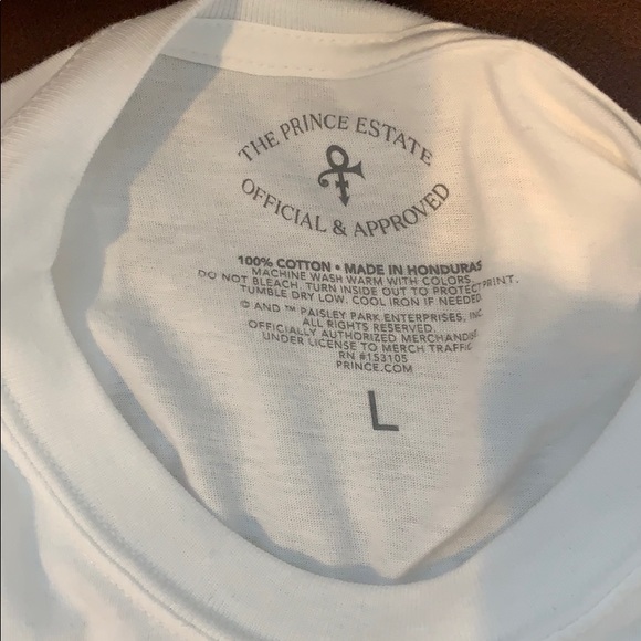 Prince vintage print Purple Rain t-shirt - Picture 7 of 7